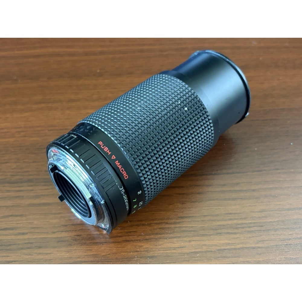 CPC CCT 75-200mm F/4.5 MC Auto‎ Zoom Macro Lens Nikon AI Mount Vintage Japan